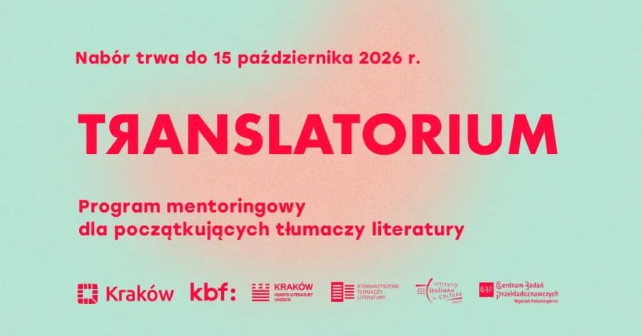 Applications Open for Sixth Edition of Translatorium Literary Translation Mentoring Programme